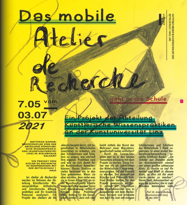 Atelier de Recherche 2022 – Bild 3