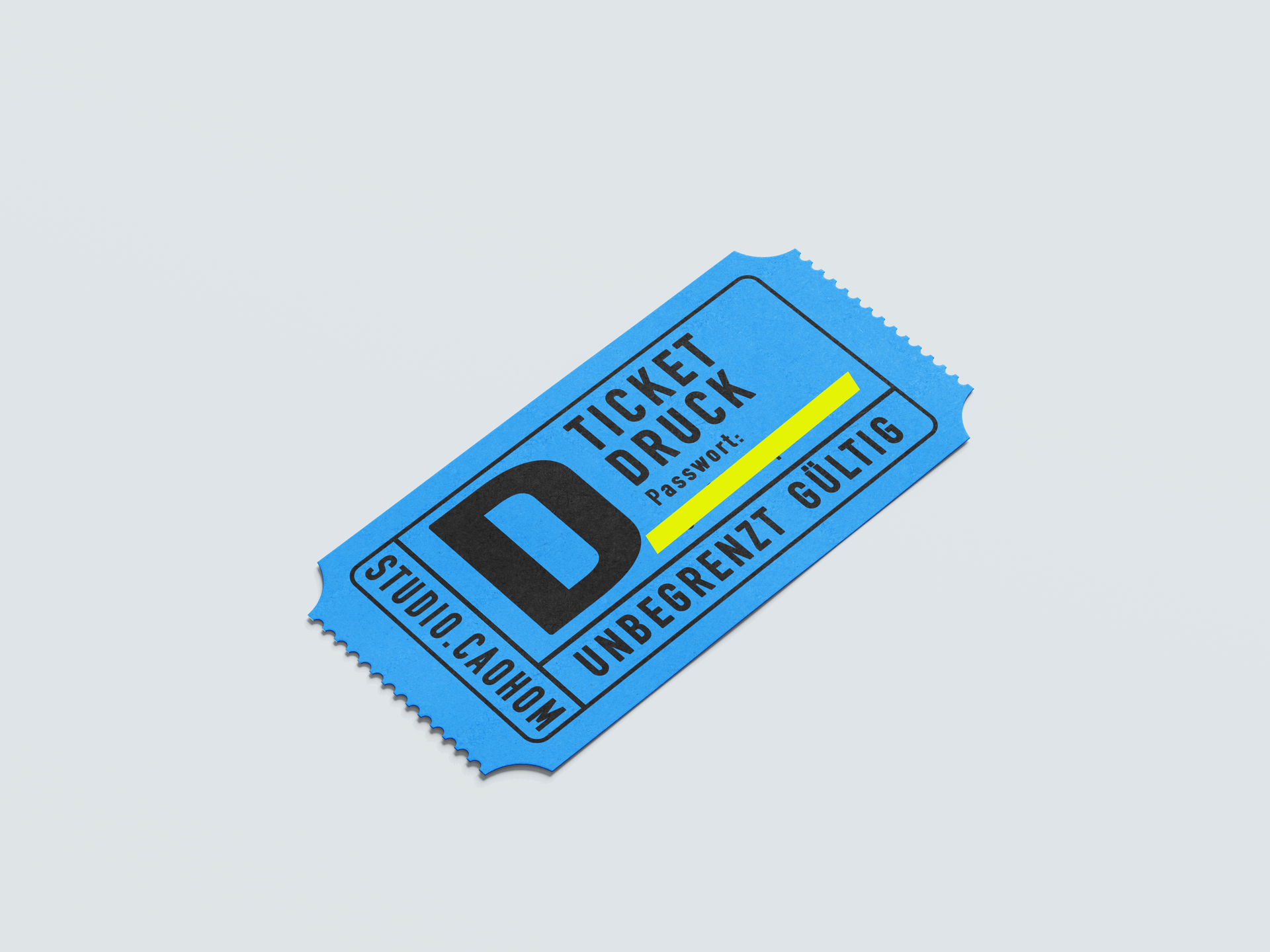 Ticket (Druck)